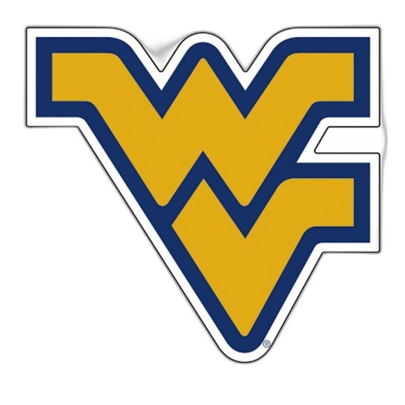 University of West Virginia Columbia Performance Button Front Collegiate Blouse - Picture 1 of 14